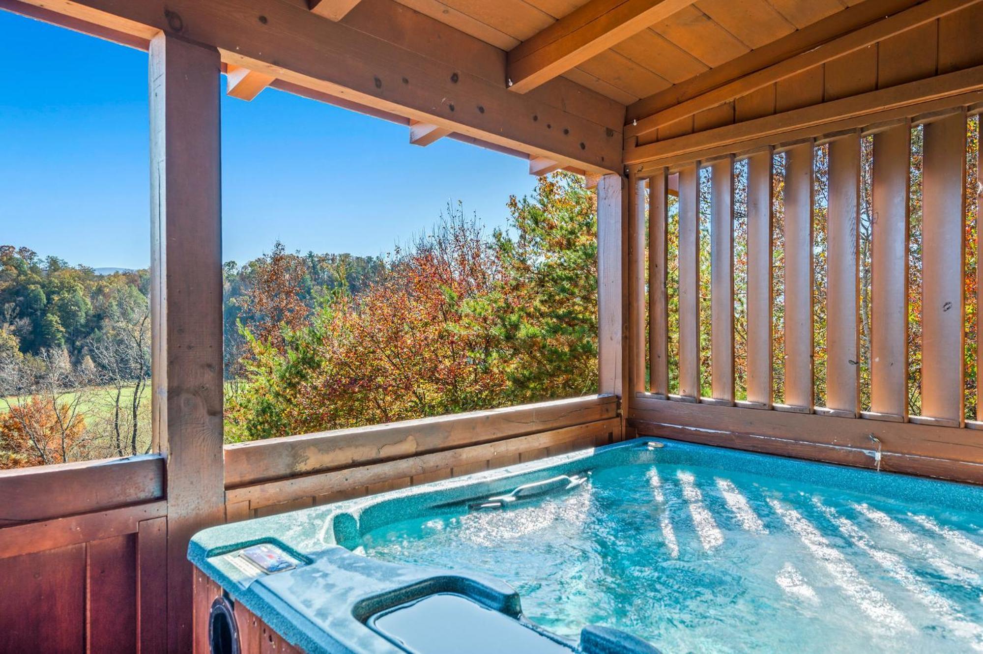 Bearfoot Pines - True Log Cabin - Wi-Fi, Hot Tub, Fishing, Deck With Views! - Mins To Pf Sevierville Esterno foto